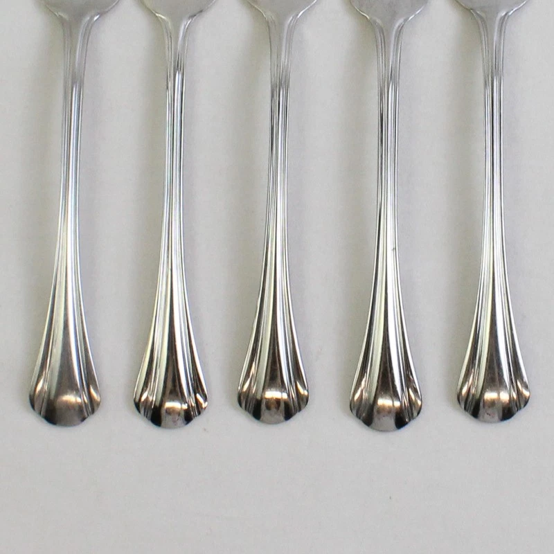Lot of 5 Pfaltzgraff Margate (Stainless) Flatware Salad Fork 7" Long - Image 4 of 4