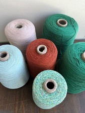 Imperfect 100 Cotton Yarn-Most of the yarn cones do not have cone labels