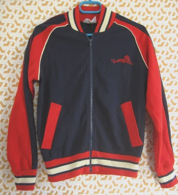 Veste Couguar Acrylique fabriqué a Hong Kong Vintage 80'S jacket Retro Femme - S - Photo 1/4