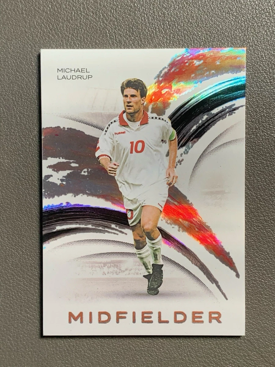 Michael Laudrup Autographed Soccer Sports Trading Cards