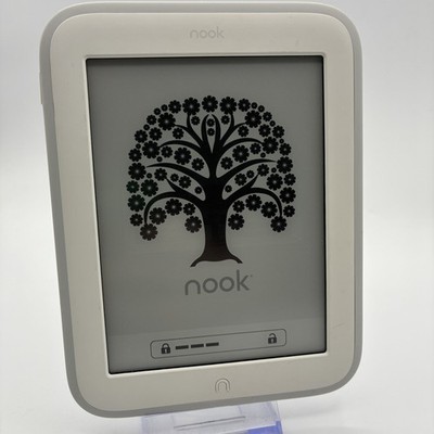 Barnes & Noble Nook Simple Touch BNRV500 2GB Wi-Fi E-Reader White/Gray