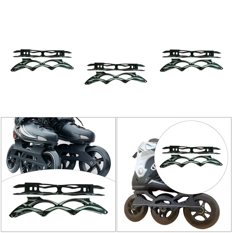 Ensemble de Platines de Patins à Roues Alignées En 2 Pièces, Platine de - Photo 1/1