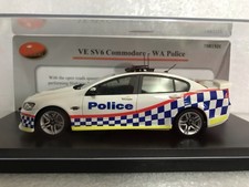 1/43  TRAX Models TRR 192E - Holden VE SV6 Commodore - WA Police - White.