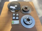 Genuine Mercedes-Benz REAR Brake Pads and new rotors 2000-2003 CLK320 CLK430 FF