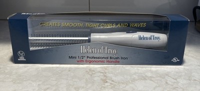 Helen of Troy Mini 1/2'' Brush Iron Professional Curls Waves 1512N SEALED NEW