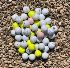 50- Used Pinnacle Golf Balls. Actual balls in photo.
