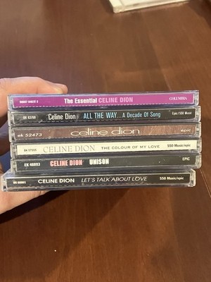 Lot of 6 Celine Dion CDs