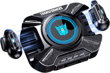 Transformers Clip-On Earbuds, Open Ear Headphones Wireless Bluetooth Megatron B
