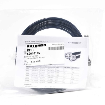 Kathrein RFID R-AC 6 TNC-TNCR 6m 52010175 -new-