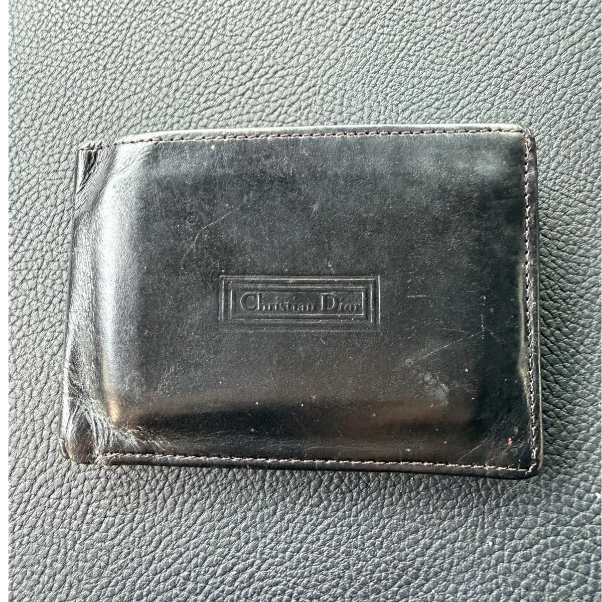 Dior Black Folding Wallets for Men for sale | eBay display picture 1