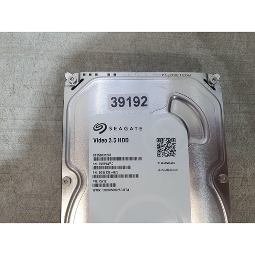 Seagate Video ST3500312CS 3.5" Internal Hard Drive 500GB 5900RPM SATA - Silver - Picture 2 of 10