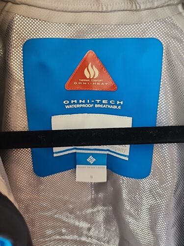 US Ski Team Columbia Omni-Tech Official Olympics Jacket Sponsor Patches Size S - Picture 2 of 9