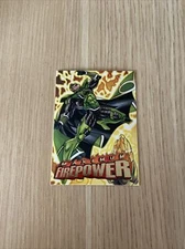 1996 Fleer DC Outburst: Firepower Maximum Firepower Parallax in command #15