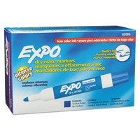 Expo Low Odor Dry Erase Marker Bullet Tip Blue Dozen 82003 on sale Expo Low Odor Dry Erase Marker Bullet Tip Blue Dozen 82003 on sale