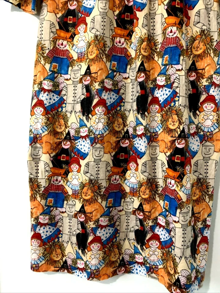 Girl's HOMEMADE Dress  Nightgown  Halloween Costume  WIZARD OF OZ Pattern  10-12 - Image 4 of 4