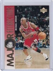 1995 Upper Deck Basketball Card #337 Michael Jordan Major Attractions NrMt-Mt