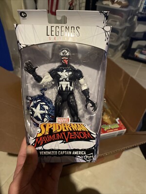 Figurine Marvel Legends Venomized Captain America – Venom Symbiote