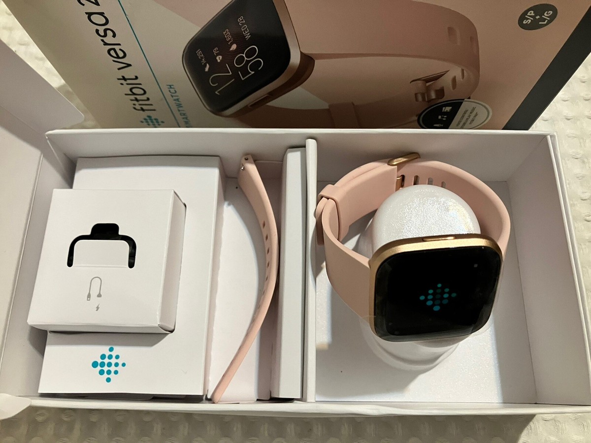 Fitbit Versa 2 Health & Fitness Tracker FB507RGPK Activity