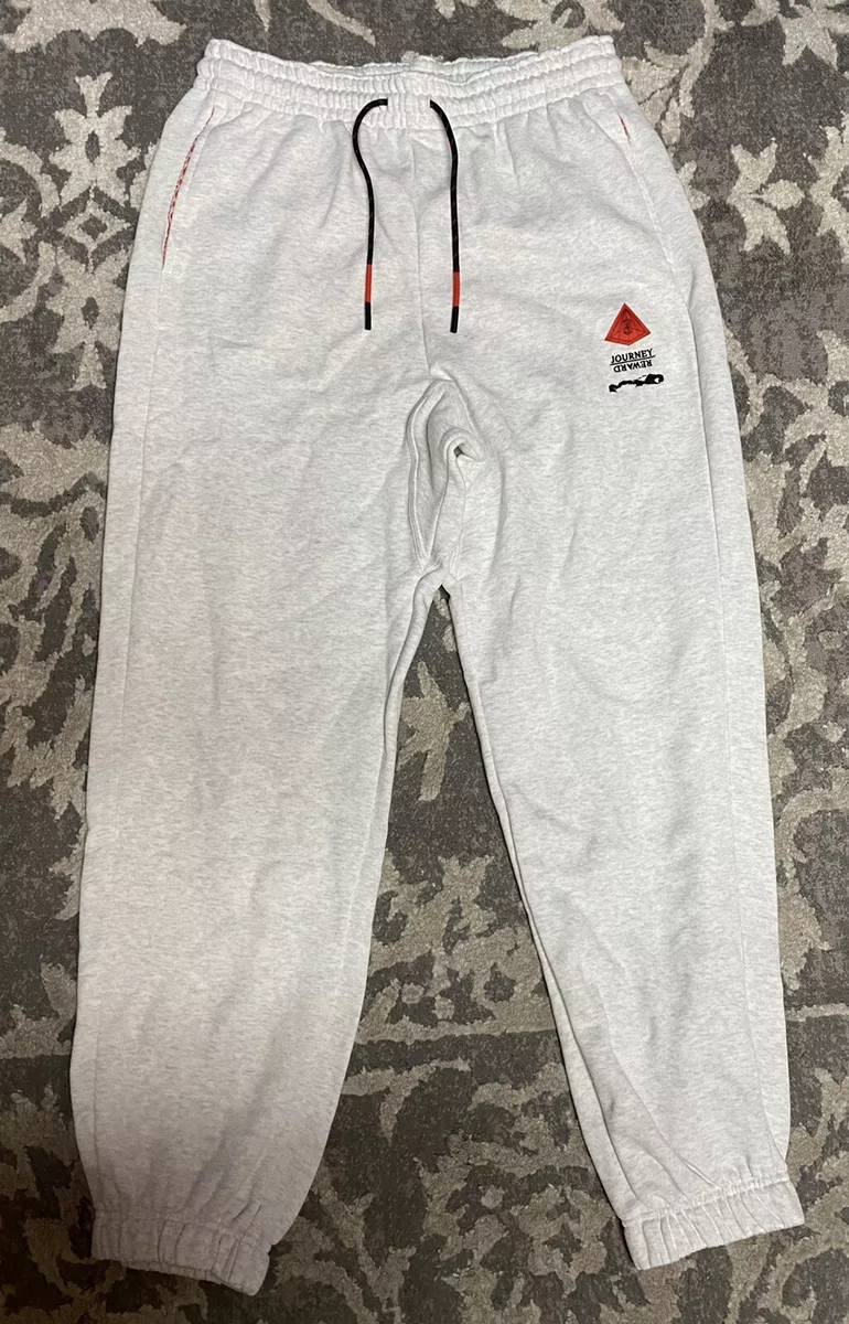Nike Kyrie Irving Journey Reward Fleece Pants Mens Sz Large Grey DA6687-051  NEW!