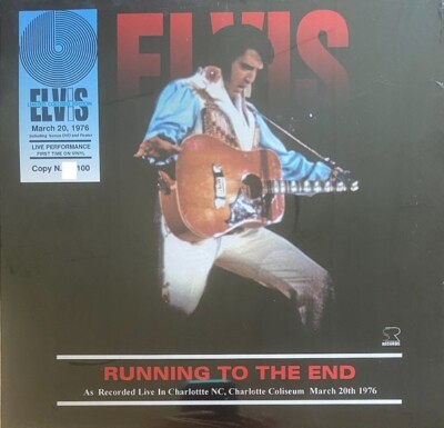 Elvis Presley Set 1 LP + 1 DVD Running To The End - RAR limited Ed. aus Sammlung