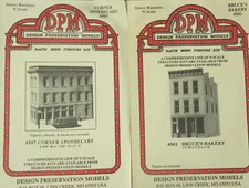 N Scale -   DPM - Corner Apothecary + DPM Bruce's Bakery