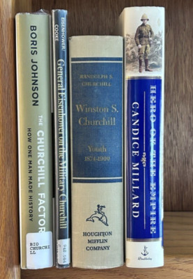 Boris Johnson, Eisenhower, Randolph S. Churchill, Candice Millard on Churchill