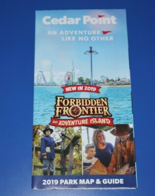 2019 Cedar Point Park Map & Guide