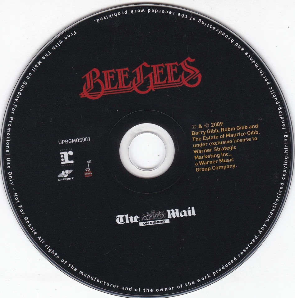 BEE GEES Live ( THE MAIL ON SUNDAY Newspaper CD ) - Bild 3 von 3