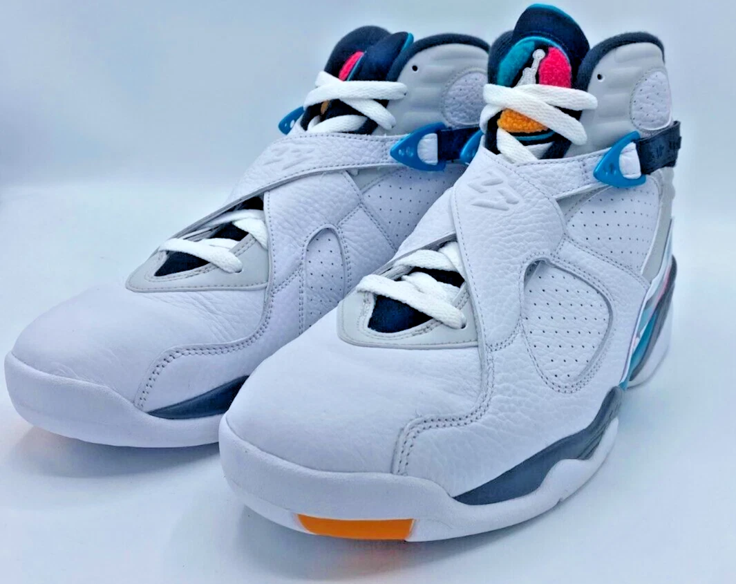 Air jordan shop retro 8 white