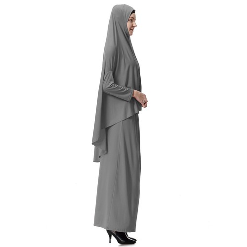 Women's Prayer Set Abaya Caftan Long Dress Arab New Hijab Skirt Islamic Clothing - 第 114/151 張圖片