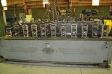 10 STAND 2′ SHAFT TISHKEN ROLLFORMER 15″ ROLL SPACE 12″ HORIZONTAL CENTERS 5-1/2