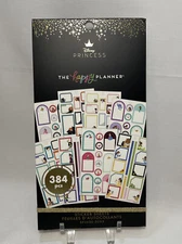 The Happy Planner Disney Princess Colorful Boxes Sticker Book 384 Pcs New