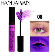 Florescent Multi-coloured Eye Eyelash Makeup Neon Disco Party Colorful Mascara