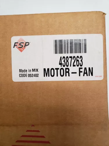 FSP/EMERSON 4387263, K55HXDPS-7014, 208/230V 1075RPM 1.64A DUAL SHAFT MOTOR