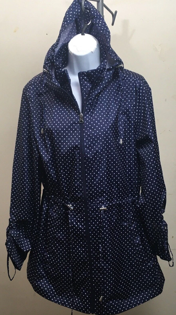Navy polka dot best sale jacket