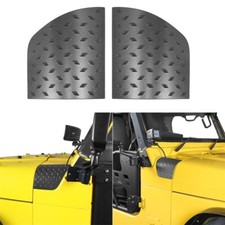 New Black Cowl Special Body Armor Plate Side Cover For 97-06 Jeep Wrangler Tj
