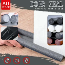 Double Sided Door Snake Air Draft Wind Dust Stopper Seal Sealing Strip Guard