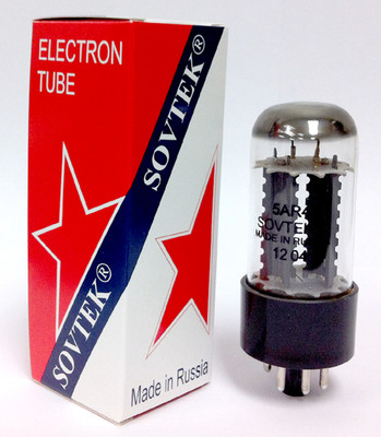 BRAND NEW 5AR4 GZ34 SOVTEK RECTIFIER TUBE FOR GUITAR AND AUDIO AMPLIFIERS