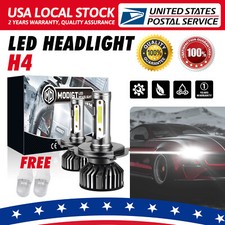 LED Headlight 2 Bulbs Kit COB H4 H8 9003 6000K for 2011-2016 Honda CR-V