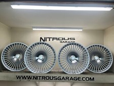 22 Silver Staggered Concave Rf35 Wheels Bmw 7 I7 Series 740 750 760 23-25 22 Silver Staggered Concave Rf35 Wheels Bmw 7 I7 Series 740 750 760 23-25