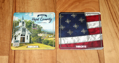 Far Cry 5 Welcome to Hope County Montana Promo Beverage Coaster Set PS4 Xbox One