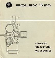 ? Paillard Bolex 16mm Brochure H16 Movie Camera Models