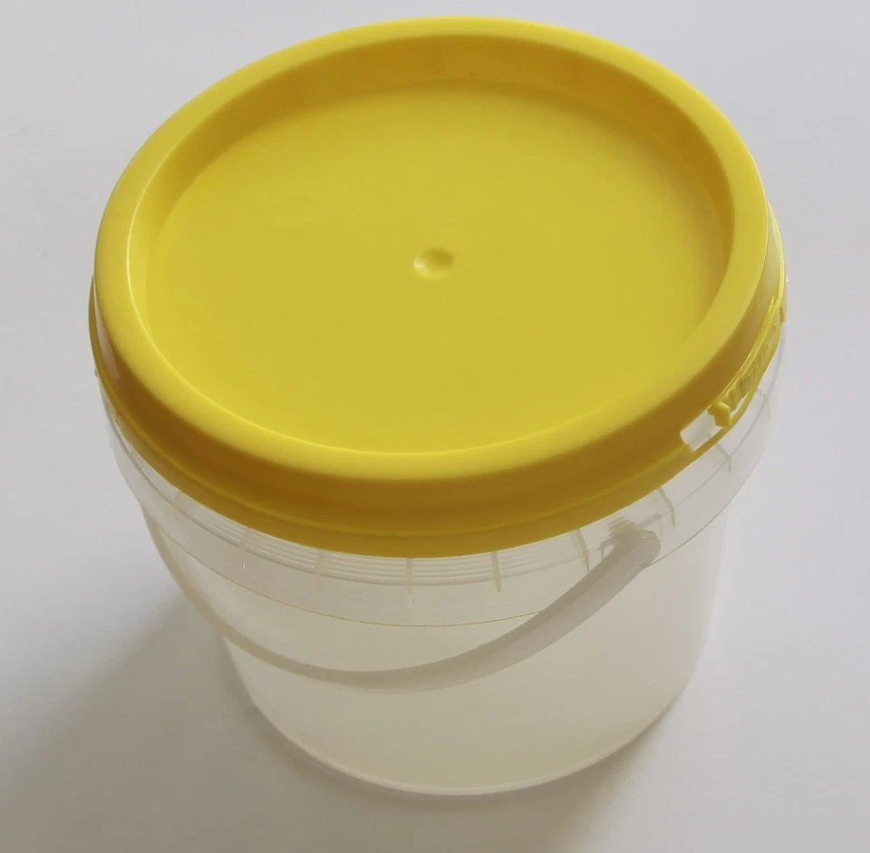 100 SETS 1KG (800ml) Plastic Honey Bucket - Beekeeping - image 2 of 3