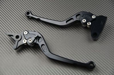 Hebel Langhebel CNC Full Black Schwarz für Kawasaki Z1000sx Z1000 SX 2017
