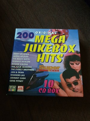 VARIOUS : 200 Original Mega Jukebox Hits  BOX Disky   (10CD)