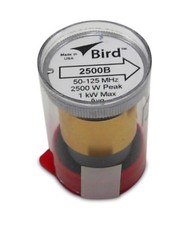Bird 43 Wattmeter Element 2500B 50-125 MHz 2500 Watts New 