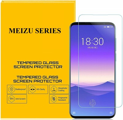 Premium Meizu Note 9,Note 8,16T,M10 Clarity Tempered Glass Screen Protector 