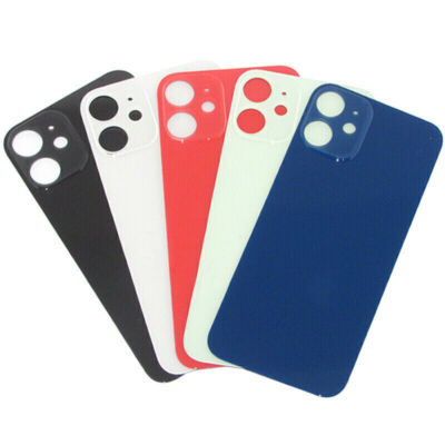 Replacement Rear Back Housing Glass Big Hole For iPhone 8 XR 12 13 14 Pro Max