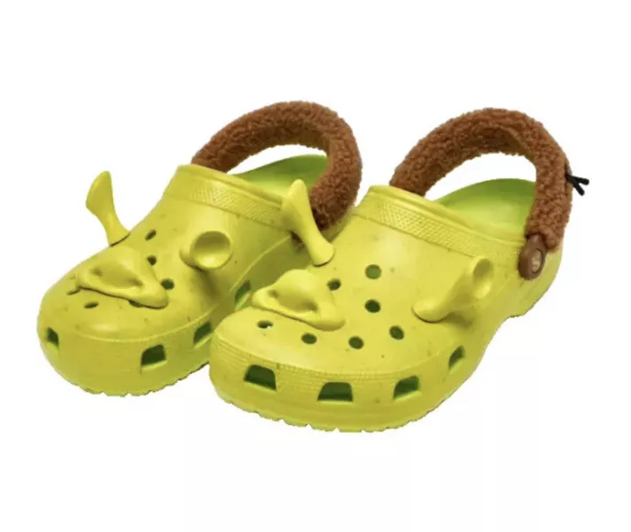 DreamWorks Shrek Crocs Classic Clog Women's Size 7 - Juniors Size J5 NEW