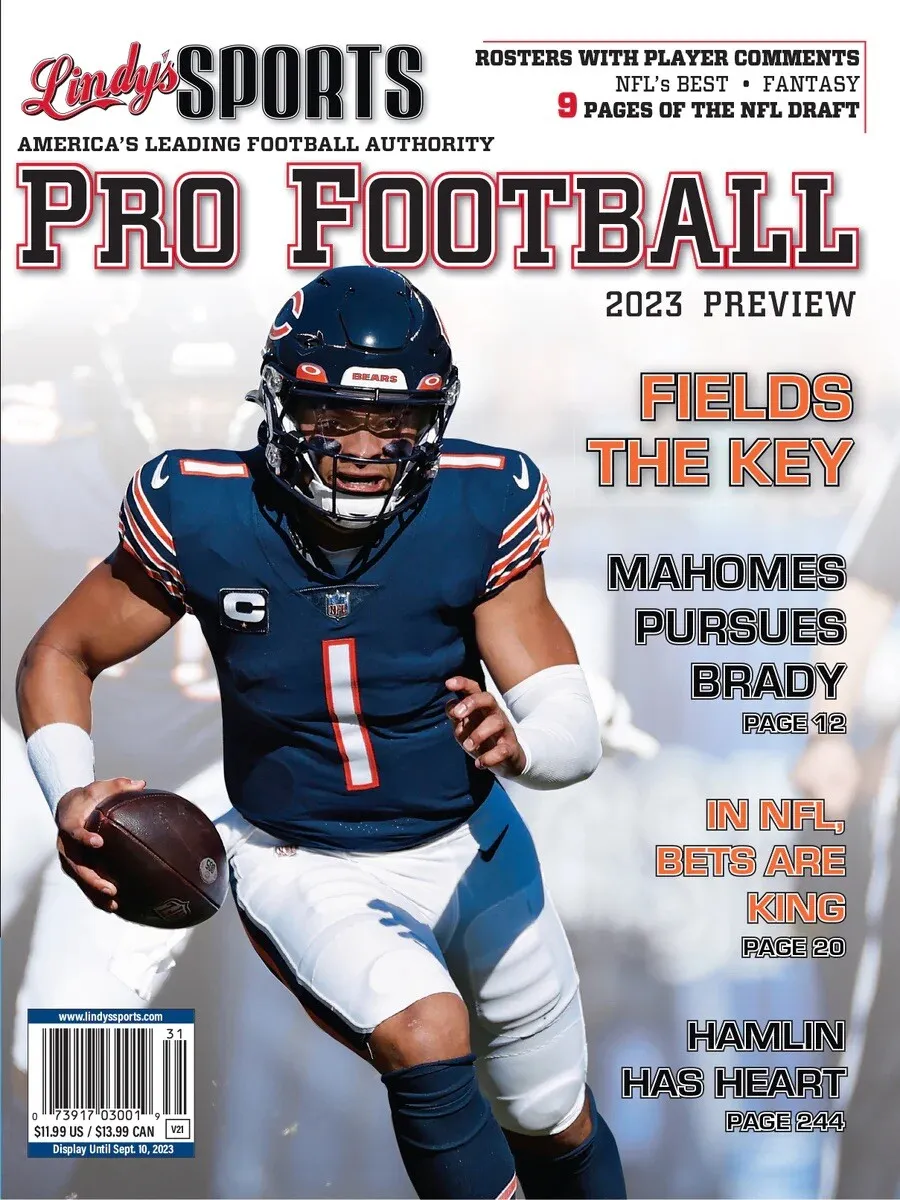 Lindy's Sports 2023 NFL PRO FOOTBALL PREVIEW MAGAZINE Covers Vary